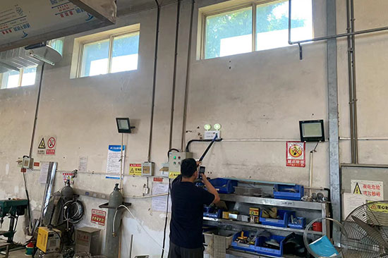 北京亦莊一個工廠消電檢
